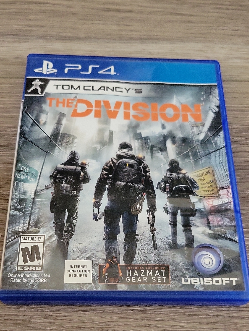 Sony PS4 Tom Clancy's The Division - Blue Case